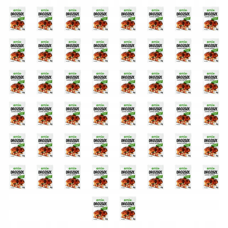 Sušené instantní emix výrobky 8 g X50