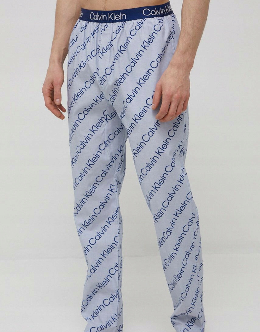 Calvin Klein Bavlněné Logované Pyžamové Kalhoty L CK4 0Z7C6* L 0_7 Ti