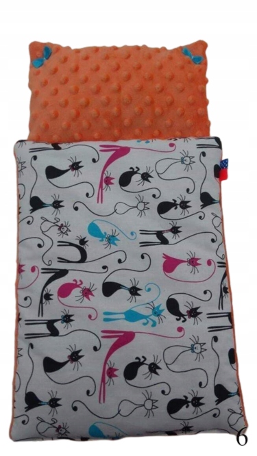 POŚCIEL DLA LALEK KOMPLET DO WÓZKA ŁÓŻECZKA