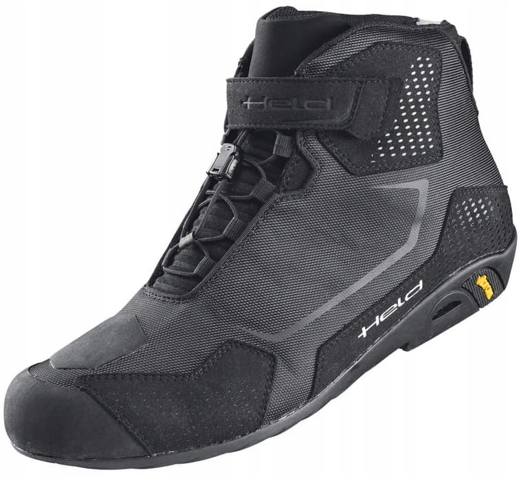 Held Torrance Čierna Textilná Motocyklová Obuv Krátka Mestská Čierna