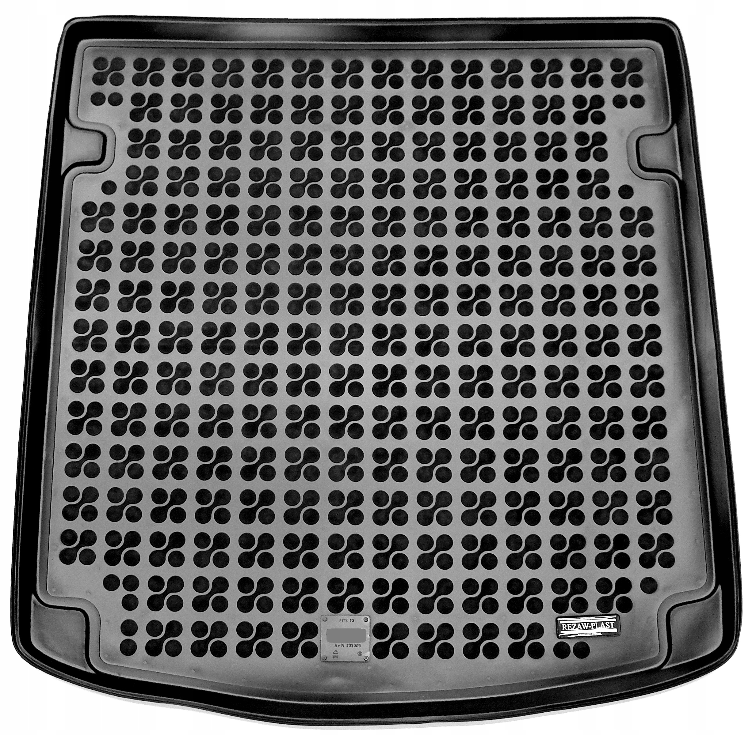 Коврик к багажника Резав-Пластик каучук 232005