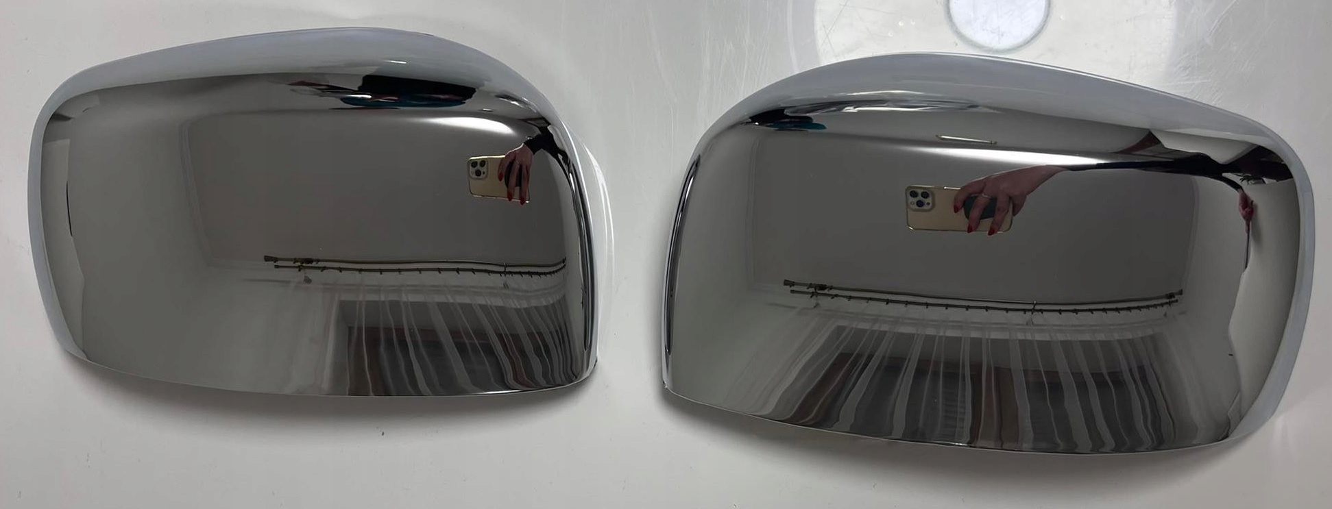 Чехлы для зеркал Dodge Grand Caravan хром