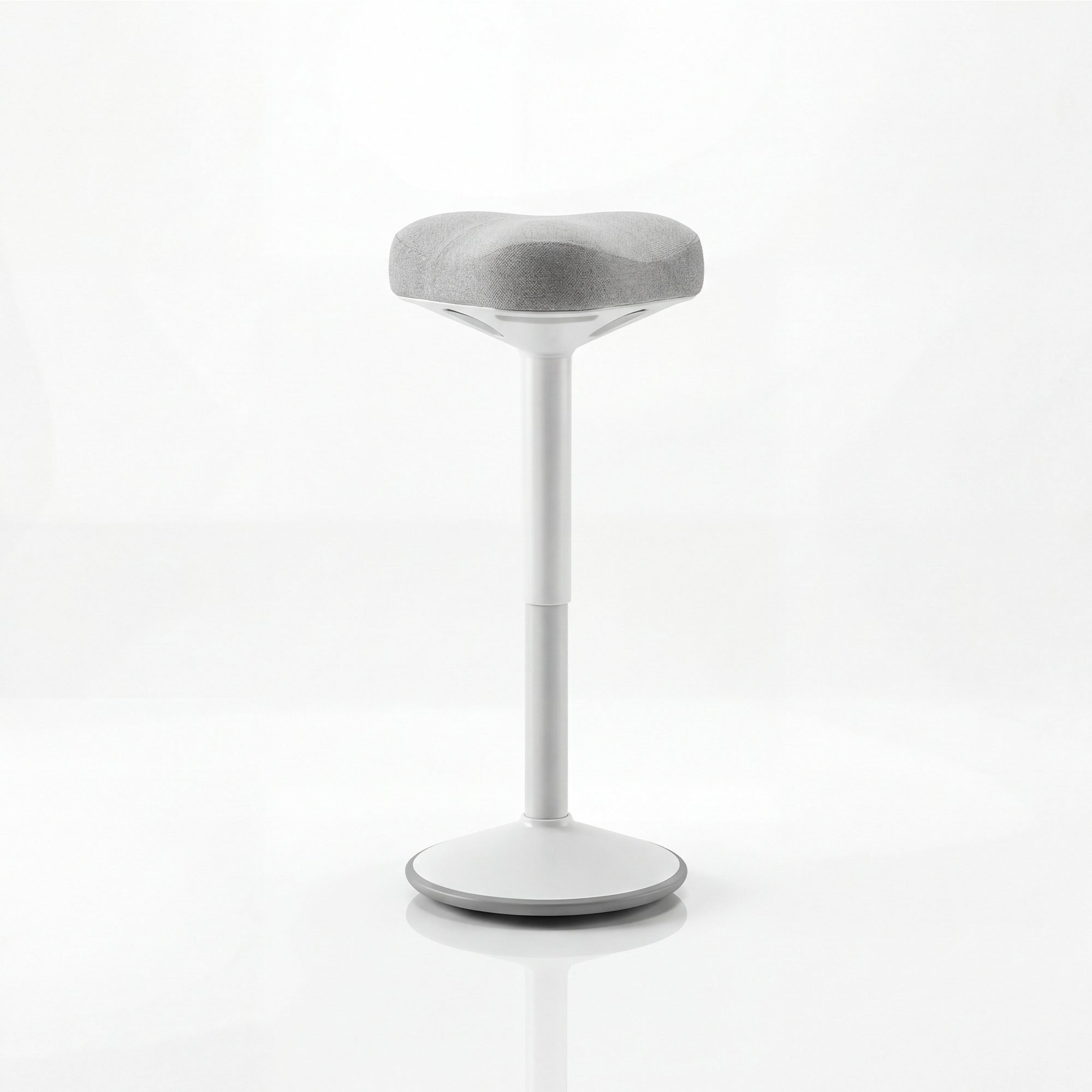 Jan Nowak Balanční, kancelářská a pracovní stolička otočná bílo-šedá