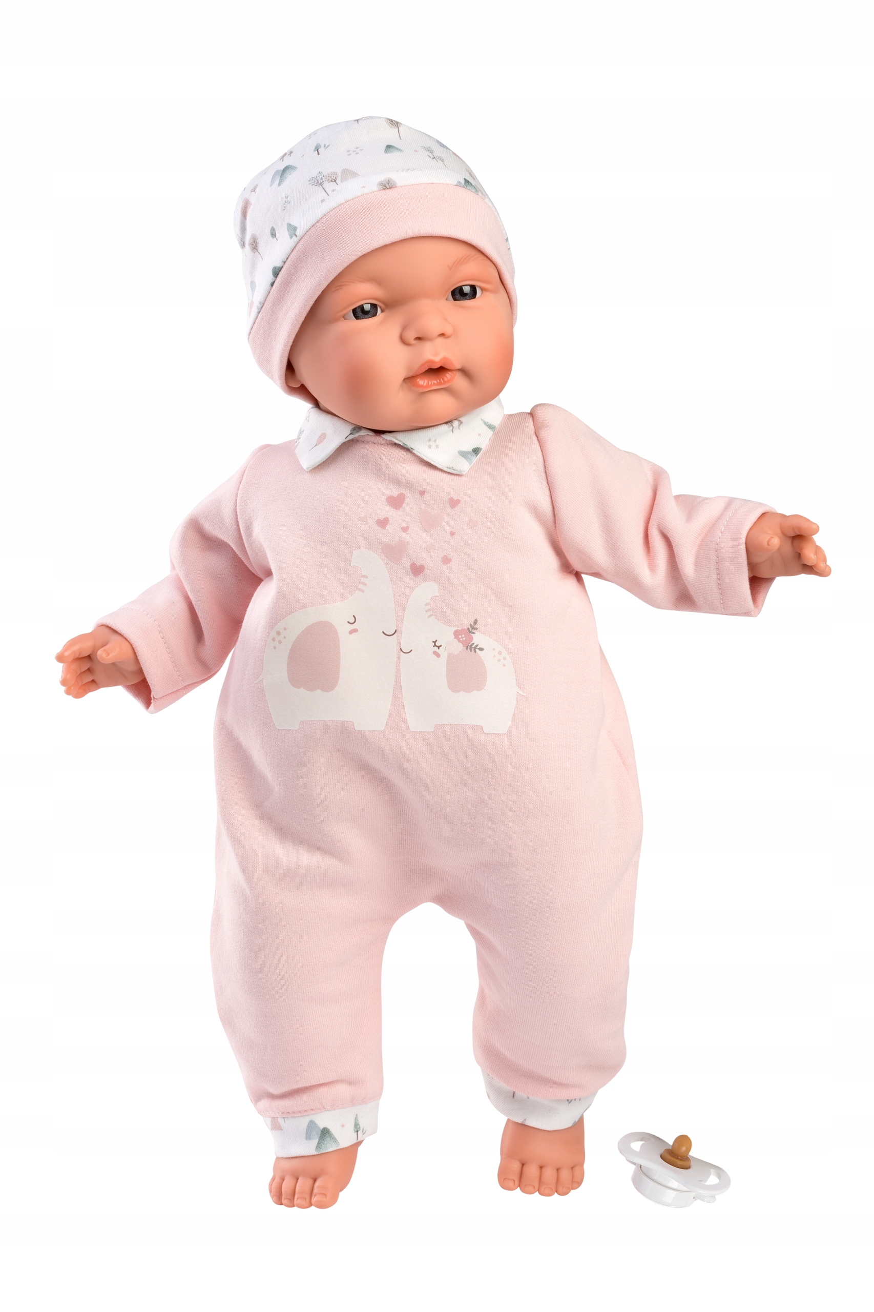 Lalka Bobas Joelle 38cm miękki brzuszek dziewczynk 440x230 mm Llorens
