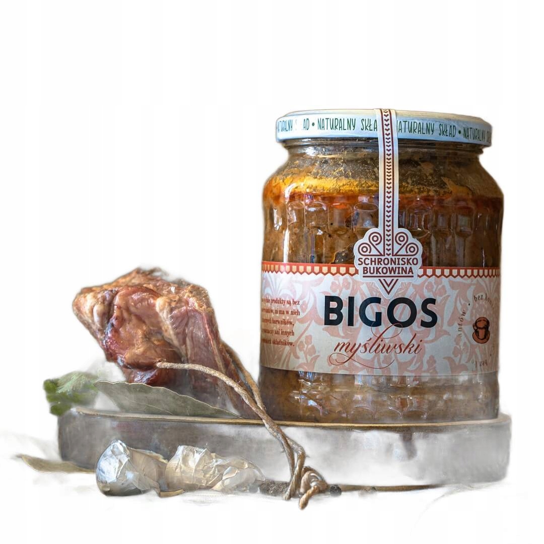 Levně 2x Bigos lovecký 710 ml Schronisko Bukowina
