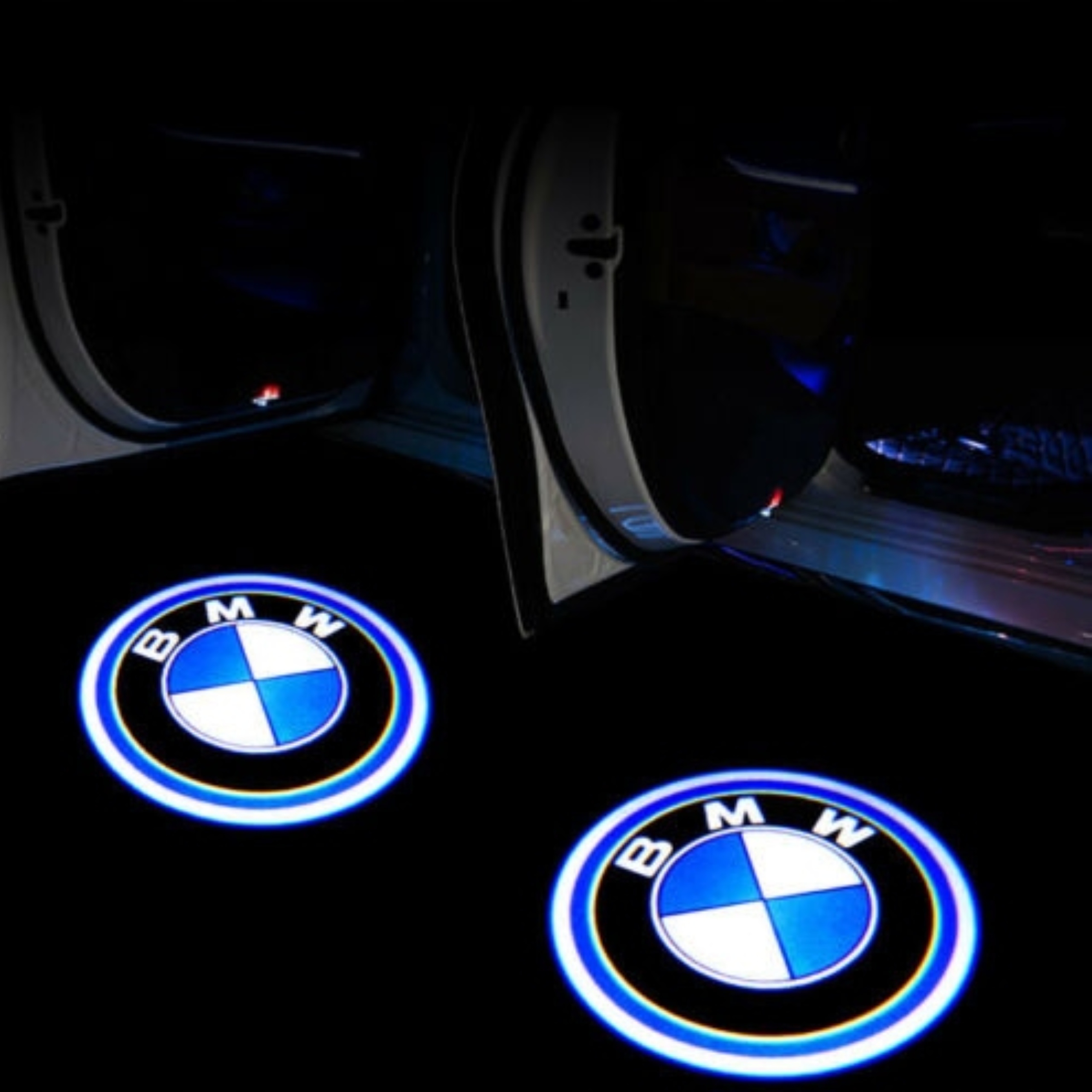 BMW LED LOGO PROJEKTOR BEZPRZEWODOWY DO DRZWI SAMOCHODU E90 F10 F30 2 SZT Model 1