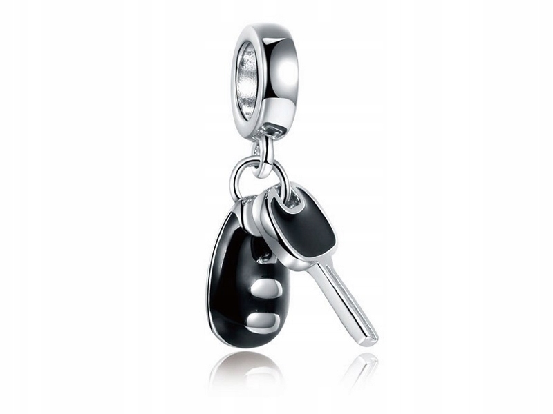 

Srebrny Koralik Charms Beads Klucze Do Samochodu