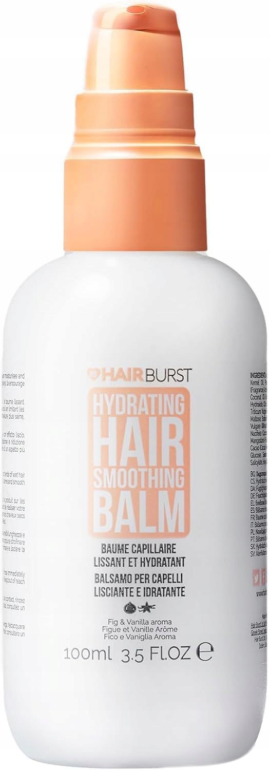 Hairburst Hydratační Balzám Pro Hladkost Vlasů Pro Suché A Poškozené Vlasy 100 ML