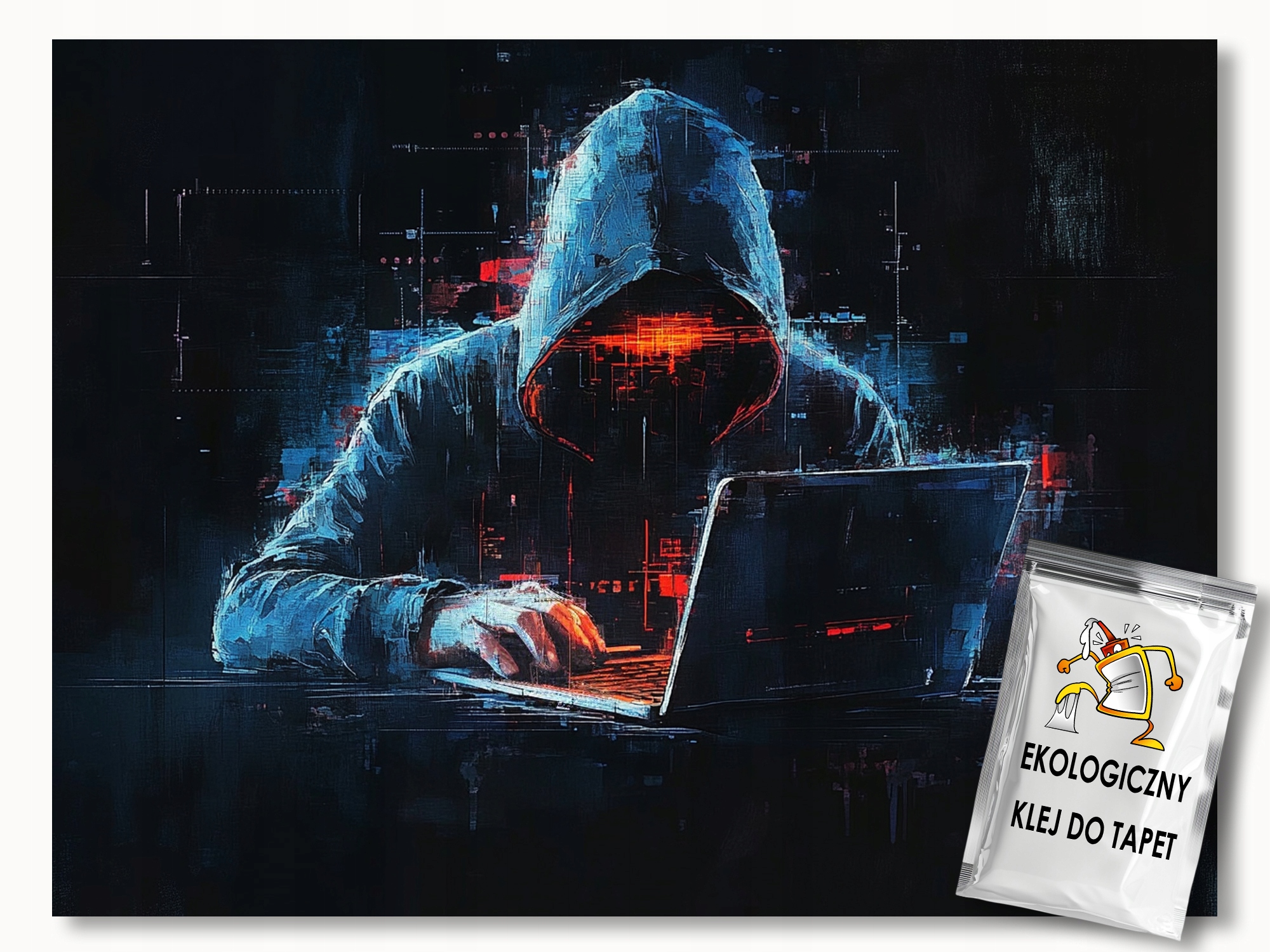 Fototapeta Bez Flísu Herní Hacker It Počítač Herní Notebook 300x210 110g