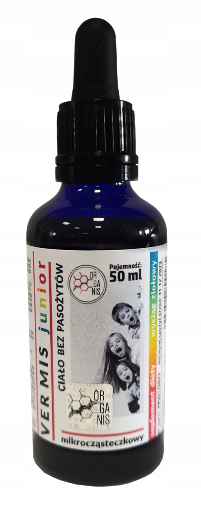 Vermis Junior naturalny wyciąg ziołowy na pasożyty