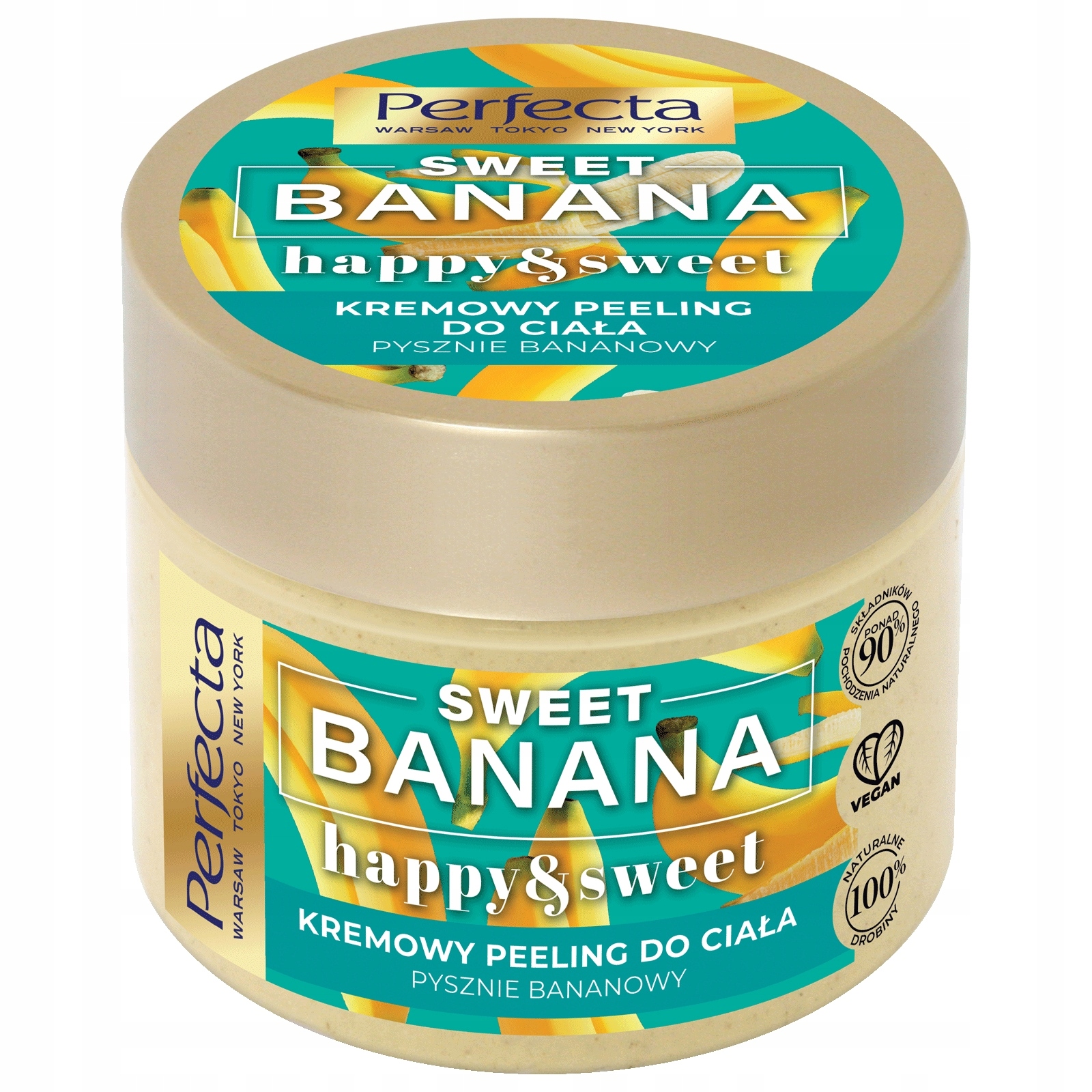 Perfecta Sweet Banana Kremowy peeling do ciała