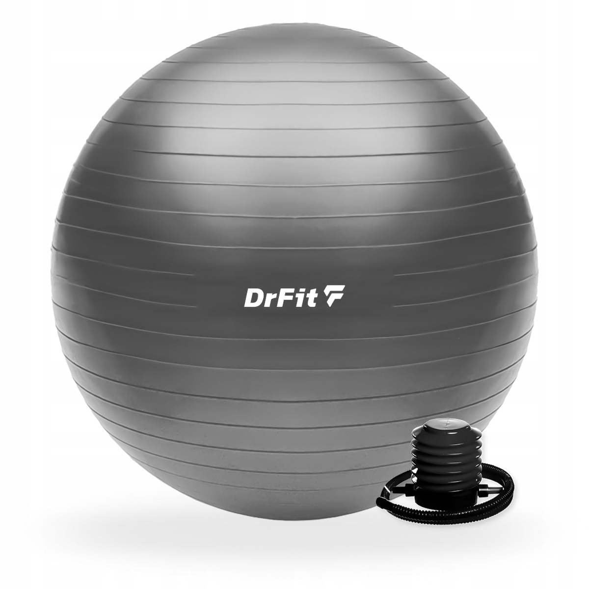 DRFIT PIŁKA DO ĆWICZEŃ FITNESS GIMNASTYCZNA Z POMPKĄ JOGA PILATES Ø75