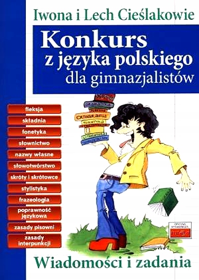 KONKURS Z JĘZYKA POLSKIEGO DLA GIMNAZJALISTÓW