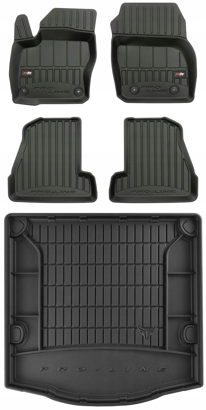 Set 3D Koberce a rohože Ford Focus Mk3 Sedan 2011-2018
