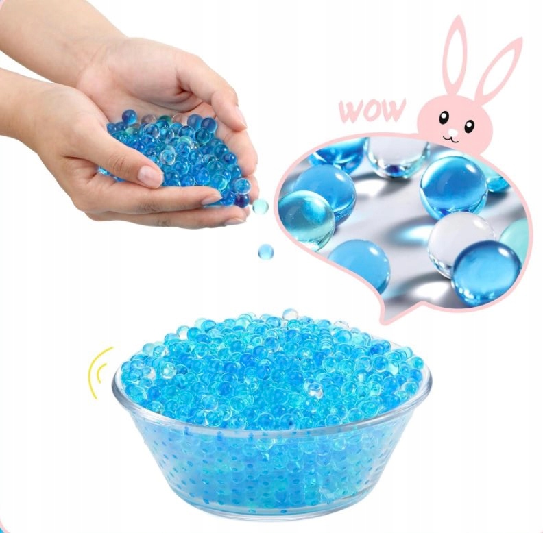 KULKI ŻELOWE WODNE 7-8 MM DO PISTOLETU KARABINU DUŻY ZESTAW 10000 SZT Certyfikaty, opinie, atesty CE EN 71