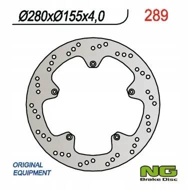 Predný brzdový kotúč (280X155X4)