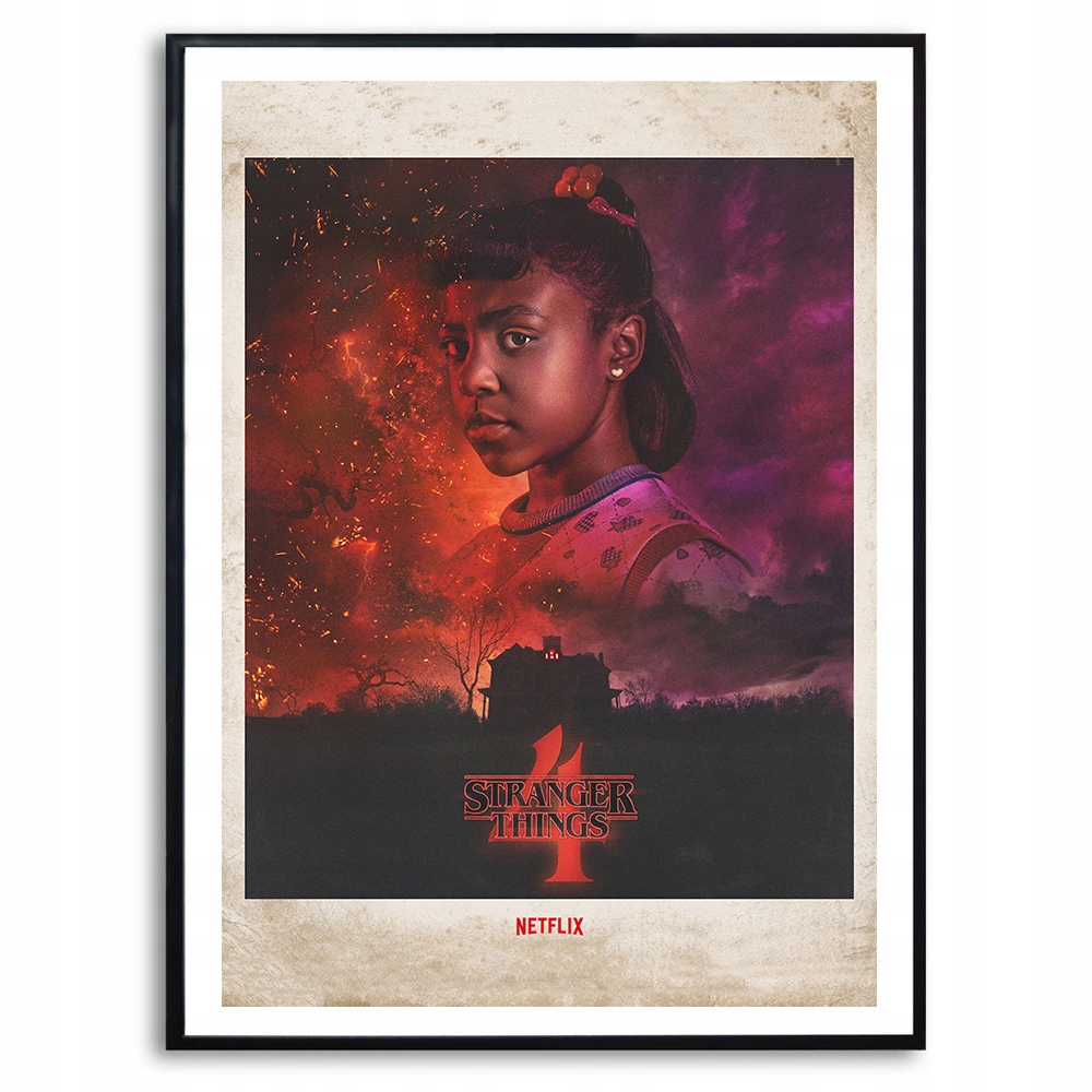 

Plakat 32x44,5 Serial Stranger Things Dużo Wzorów