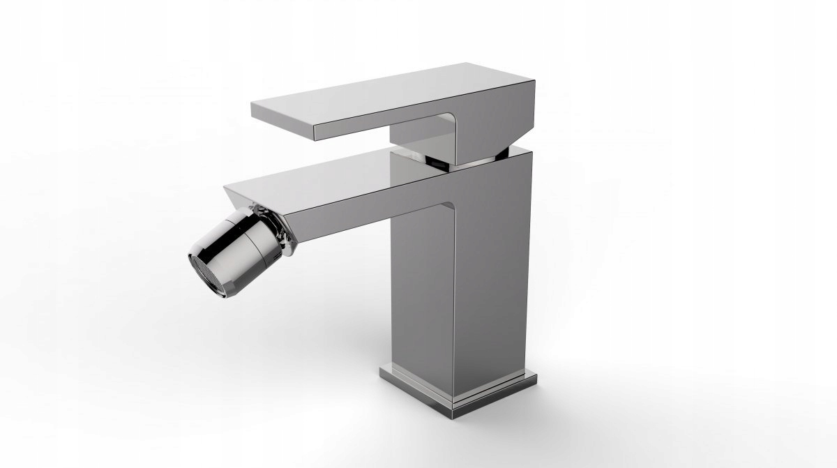 Laveo Bidetová baterie Kvadrato Blq 032D Chrom Jednopáková