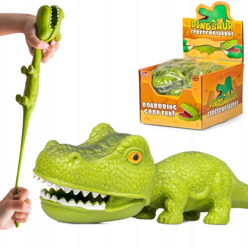 

Gumowy Krokodyl Ciężki Duży Dinozaur Rozciąganie