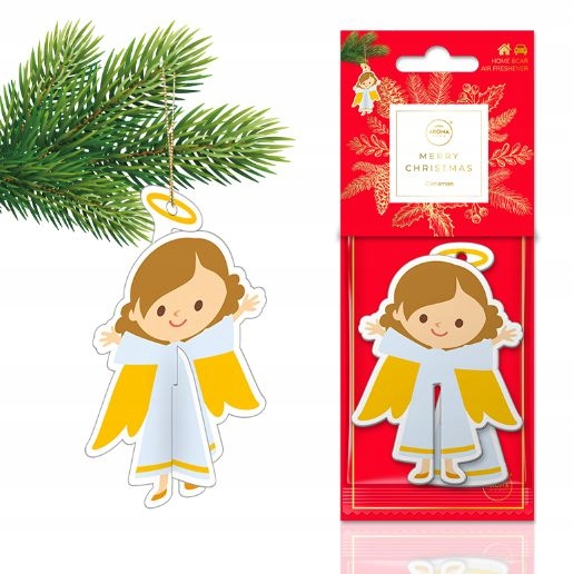 

Zawieszka Do Auta Na Choinkę Święta Anioł Cynamon