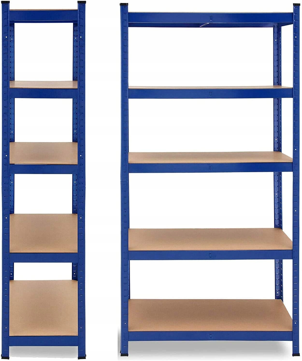 

Regał magazynowy metalowy garażowy 5 półki 200cm H