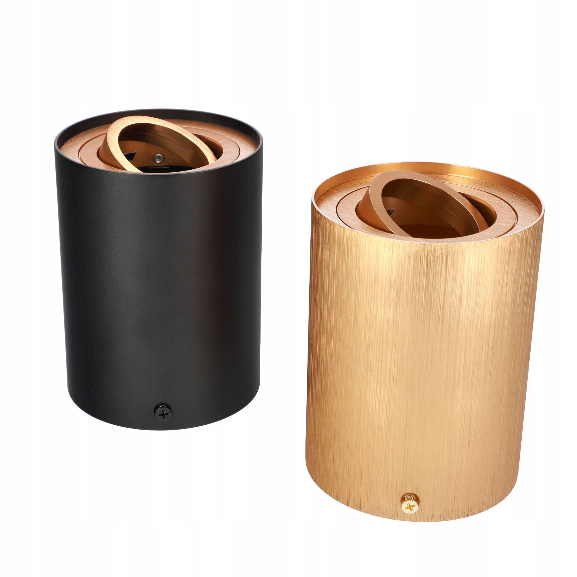 OPRAWA NATYNKOWA MAT WALEC TUBA LED RUCHOMA GU10 ZŁOTA EDO Szerokość produktu 9.5 cm