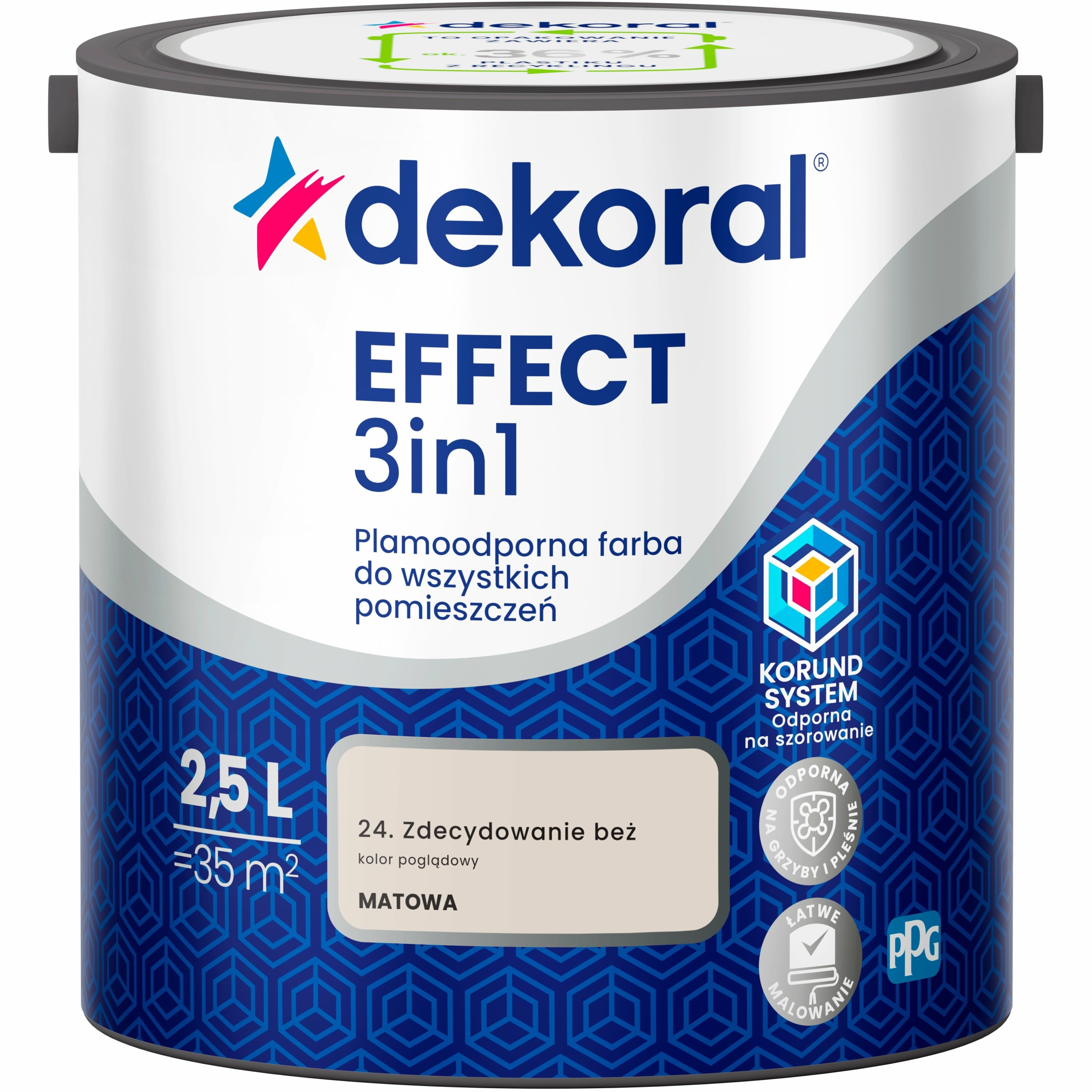 Dekoral EFFECT 3w1 zdecydowanie beż