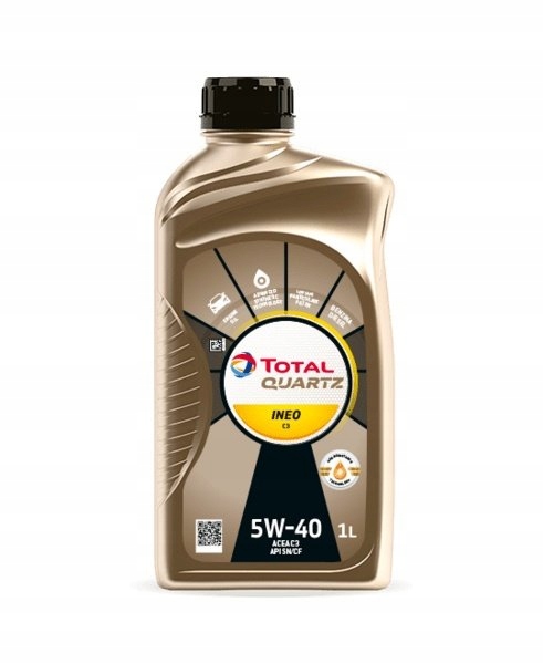 

Total 5W40 1L. Quartz Ineo C3 Silnikowy Olej
