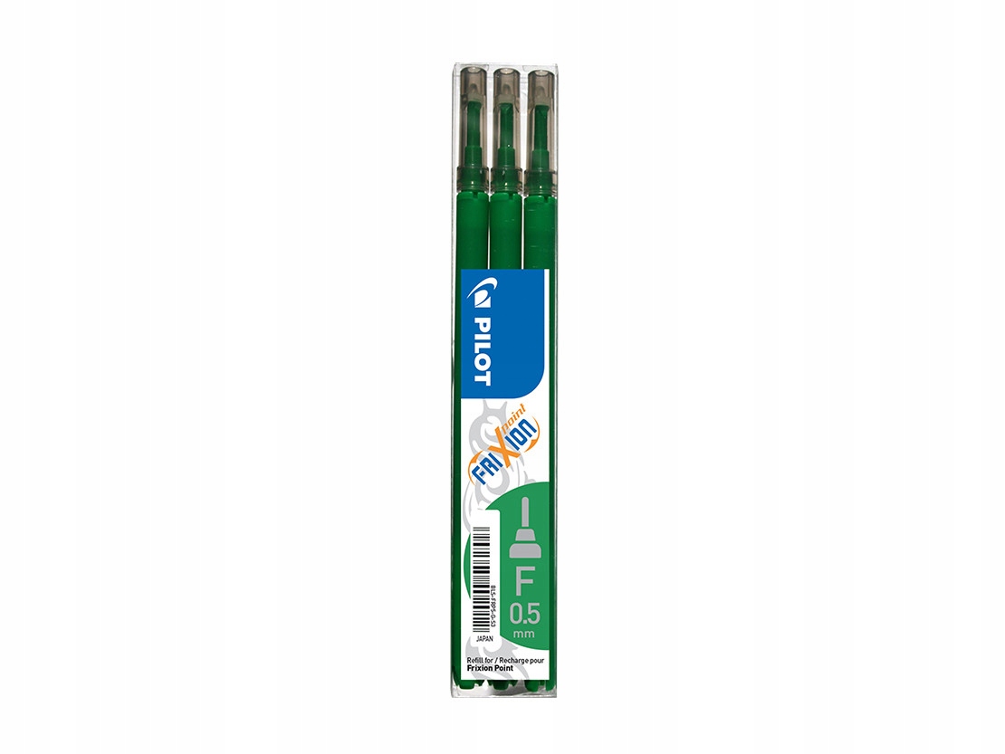 

Wkłady Pilot Frixion 0,5 (3 sztuki) zielone