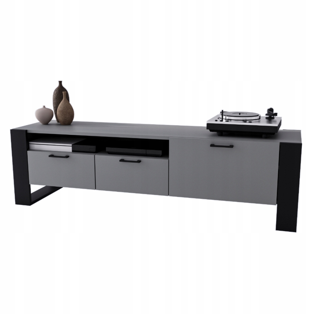 Skříňka skříň Rtv stolek Karo 160 šedý obývací pokoj Top