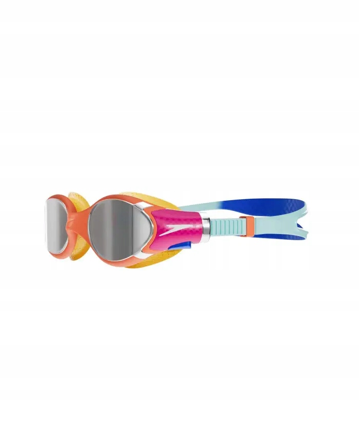Okulary pływackie Speedo Biofuse 2.0 Mirror Junior Orange/blue