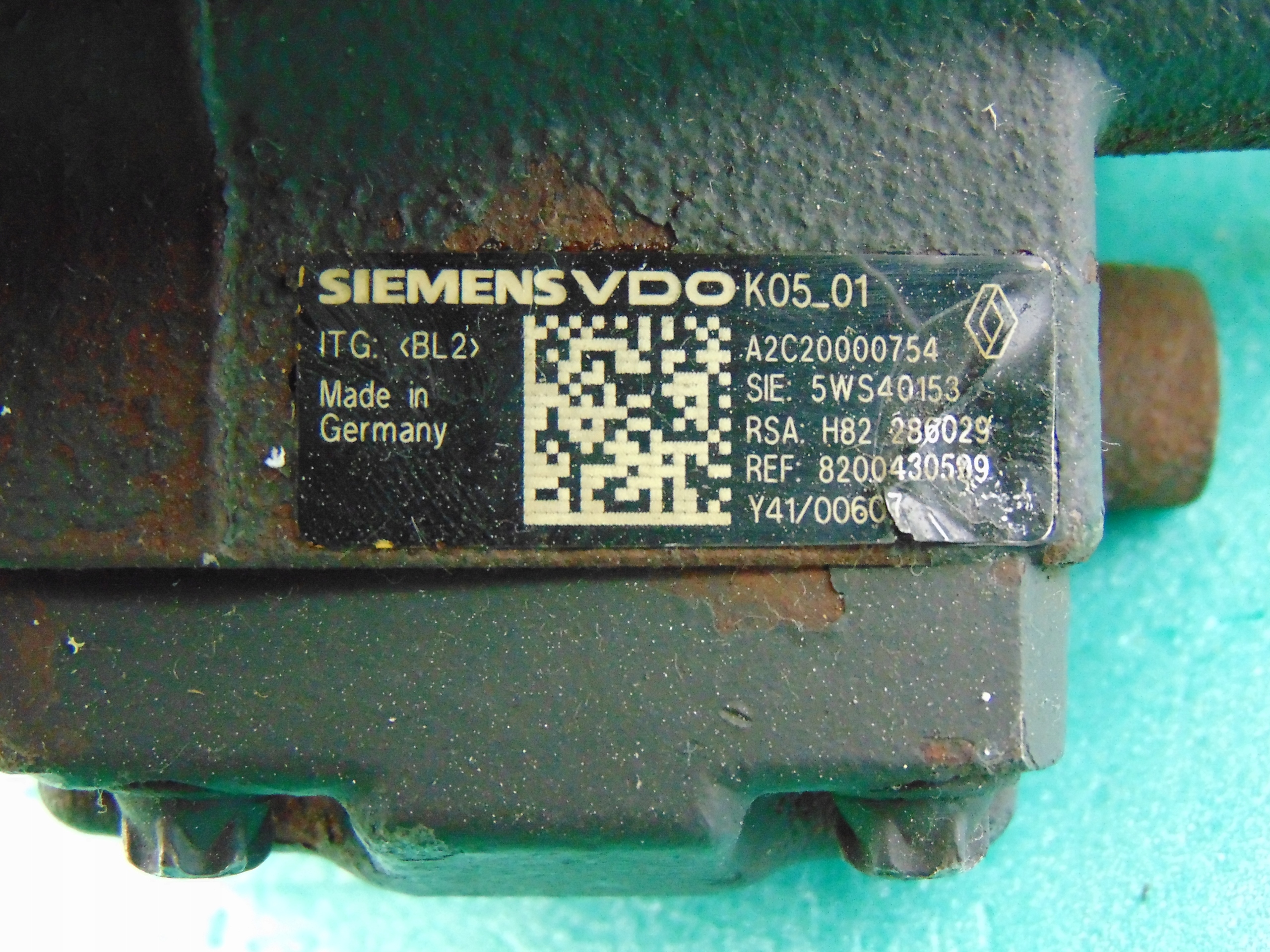 Einspritzpumpe 5WS40153 8200821184 Renault 1,5DCI