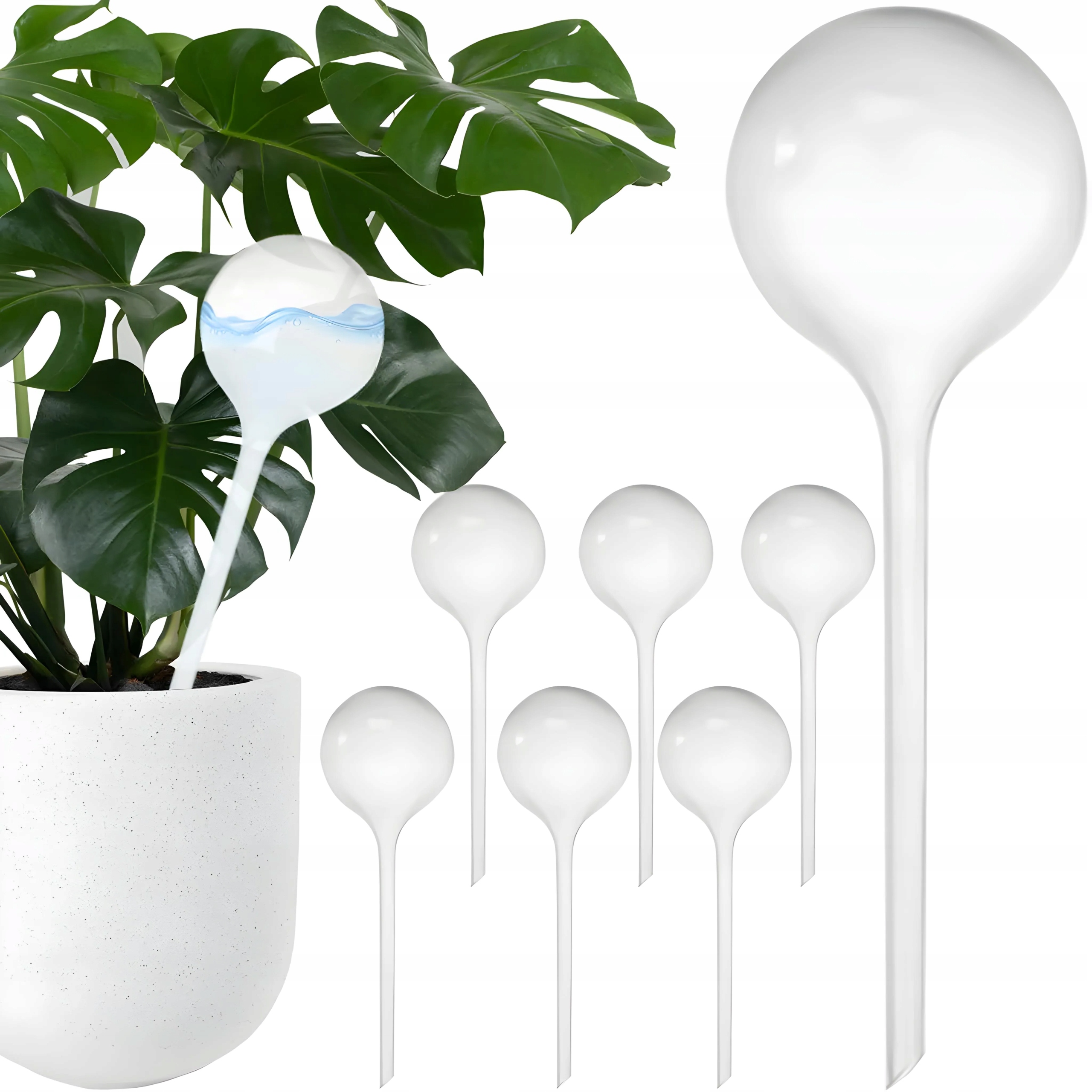 KULE NAWADNIAJĄCE NAWADNIACZ DO ROŚLIN KWIATÓW DOZOWNIK WODY ZESTAW 8 szt.