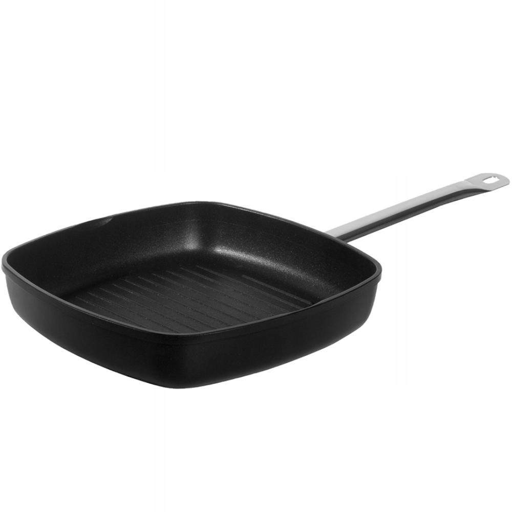 Grilovací pánev Hendi Titanium Professional s drážkami, 550 × 290 mm