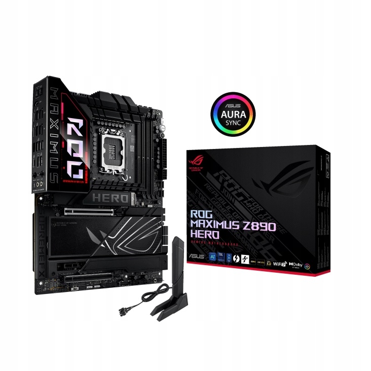 Asus Rog Maximus Z890 Hero Rodina procesorů Intel Patice procesoru L