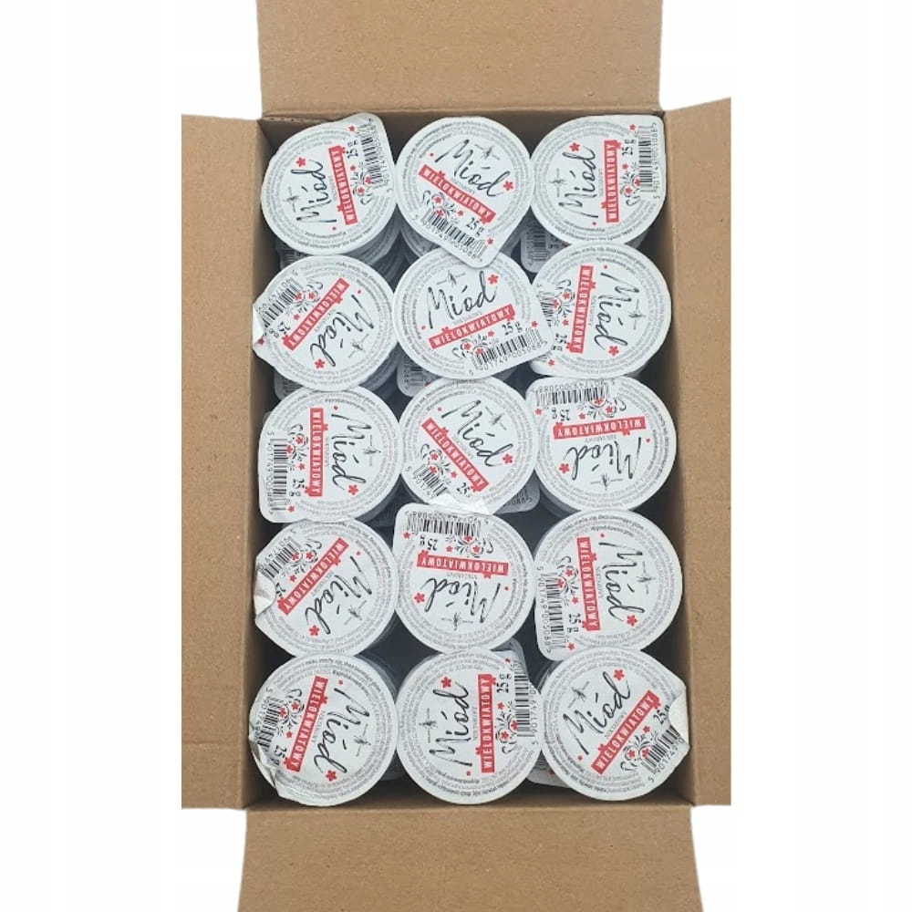 Królowa Pszczół Miód Wielokwiatowy 25 G X 90 Sztuk