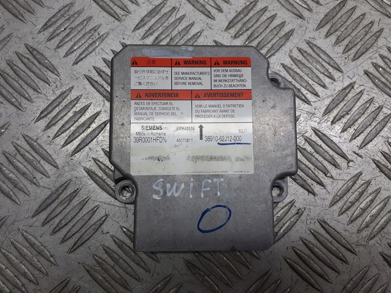Блок airbag suzuki SWIFT III 1.3