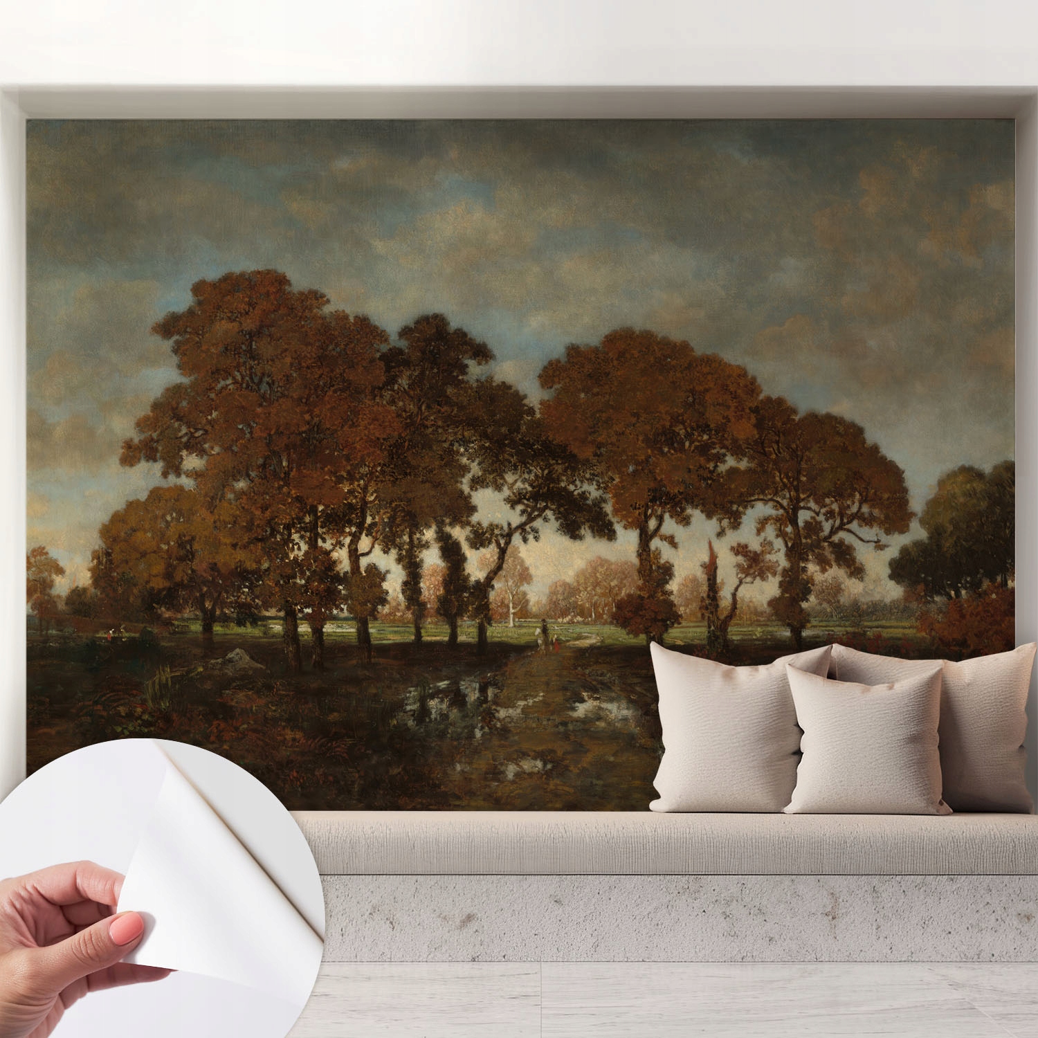 Fototapeta na zeď Samolepicí do pokoje Idylická krajina 208 x 146 cm