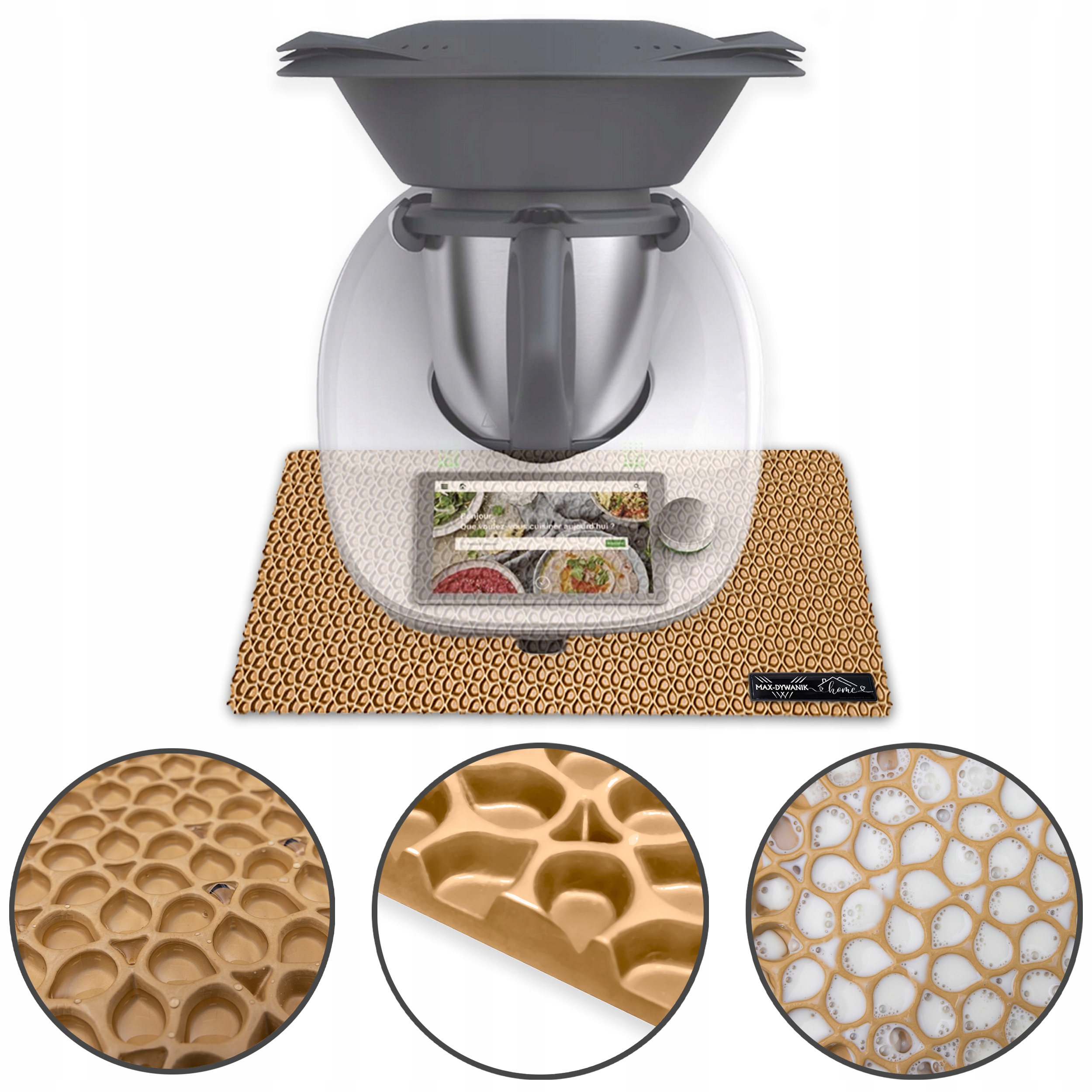 Mata Eva Home pod Termomixa Expres Do Kawy Blender Sokowirówkę 44x44