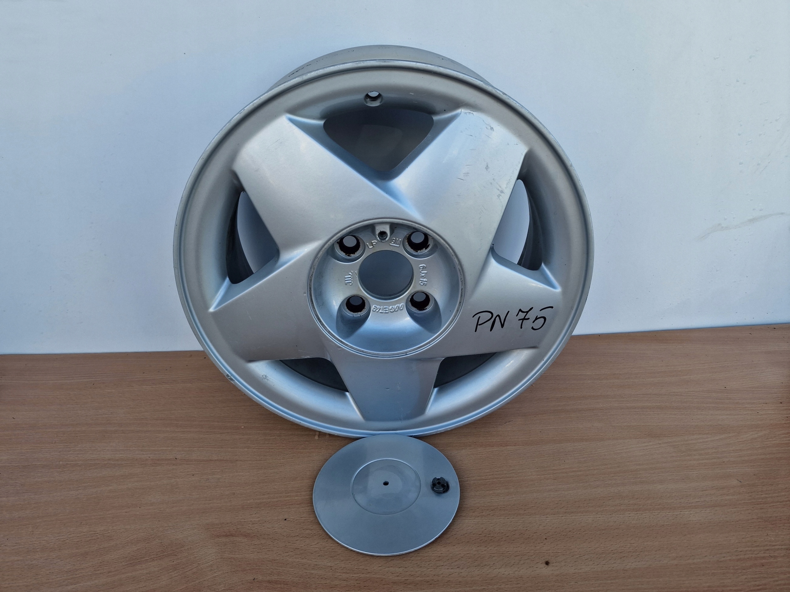 disk OPEL 6X15 ET49 4X100 ASTRA VECTRA CORSA BDB