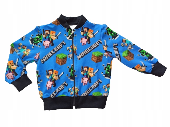 

Bluza rozmiar 134 Minecraft bomberka producent