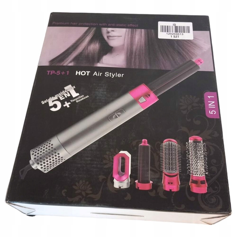 Suszarka do Włosów 5 w 1 Wymienne Końcówki Ezerez