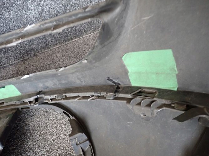VW TOUAREG LIFT 07- front bumper front