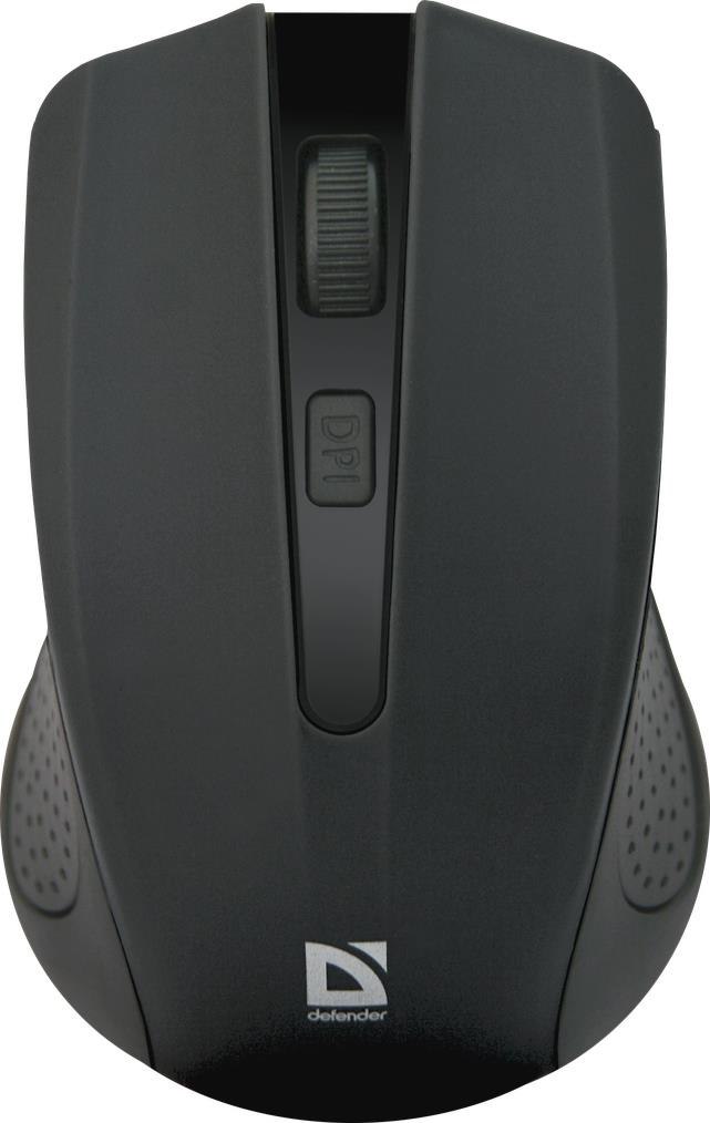 Mysz bezprzewodowa Defender Accura MM-935 optyczna 1600dpi 4P czarna