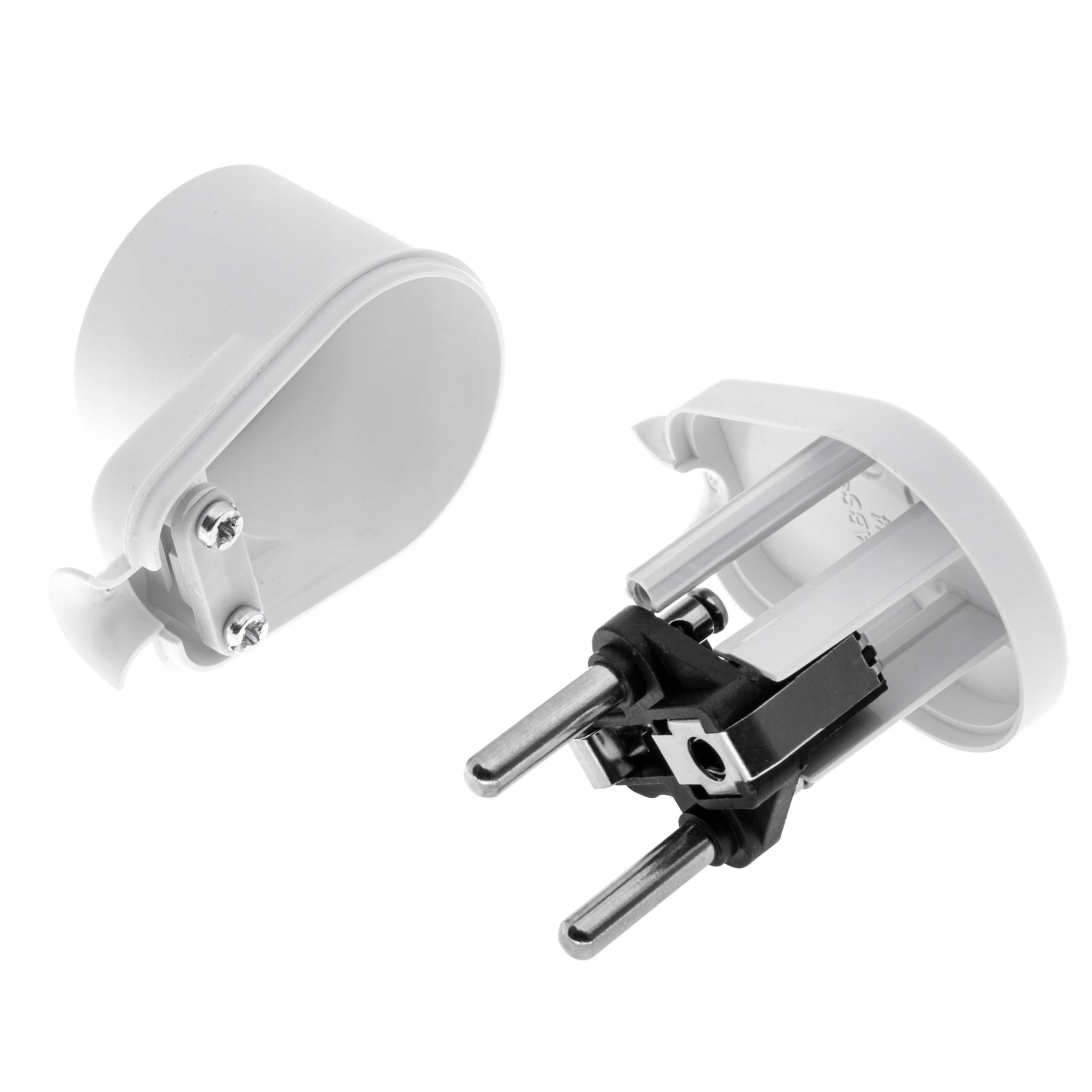 WTYK WTYCZKA SIECIOWA 230V KĄTOWA Z UZIEMIENIEM 2P Marka Plast-Rol