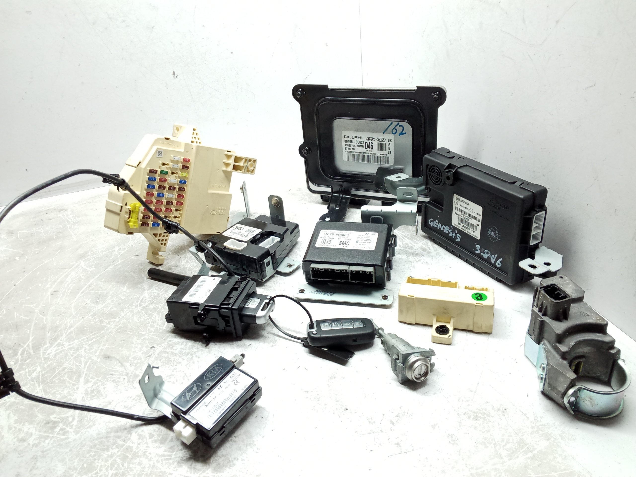 HYUNDAI GENESIS COUPE 3.8 KOMPUTER ZESTAW STARTOWY