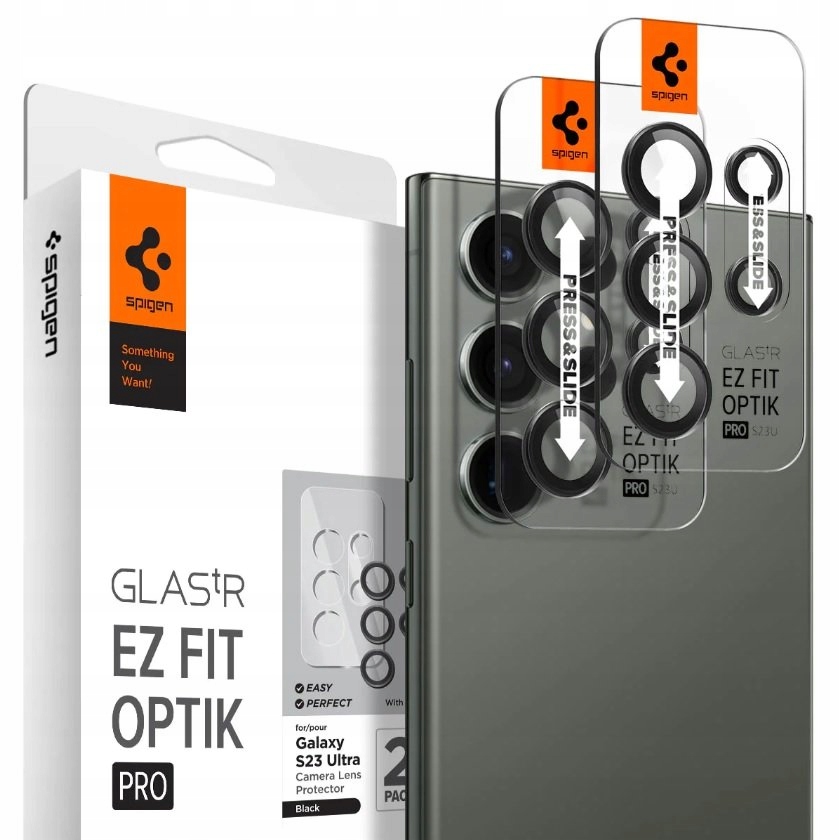 

Szkło na Aparat Spigen Optik do Galaxy S23 Ultra