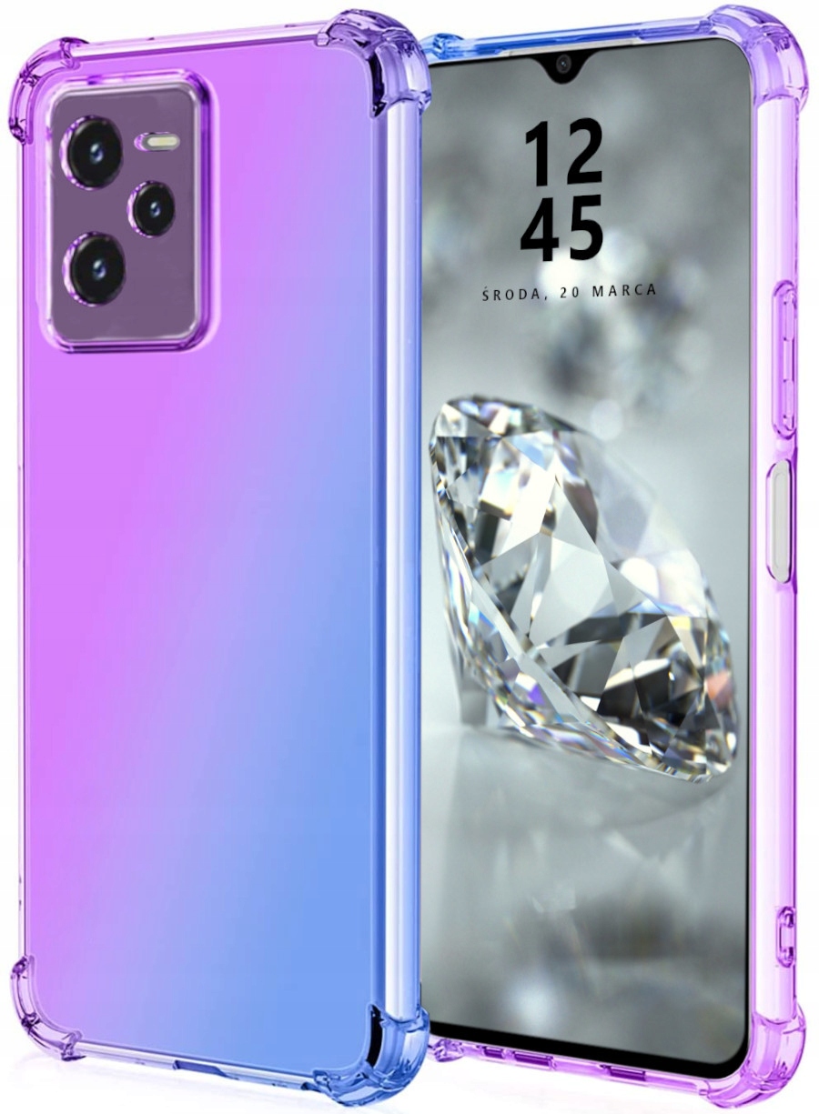 

Etui Do Realme C35 Mienące Aurora-shock Szkło