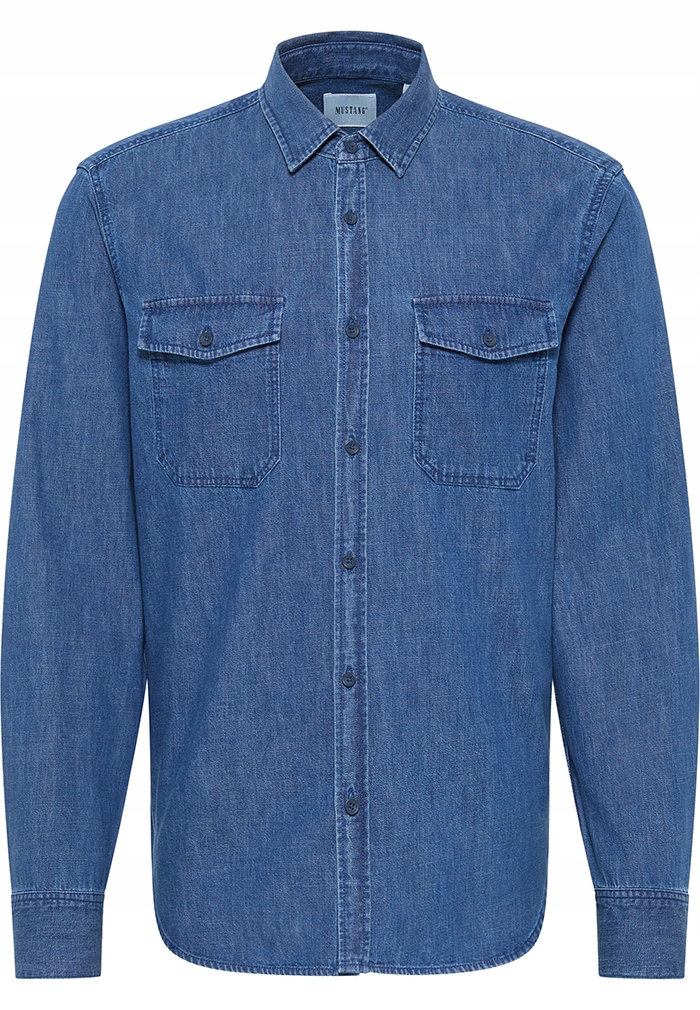 Mustang 1013480 5000 601 modrá XL košile Dnm