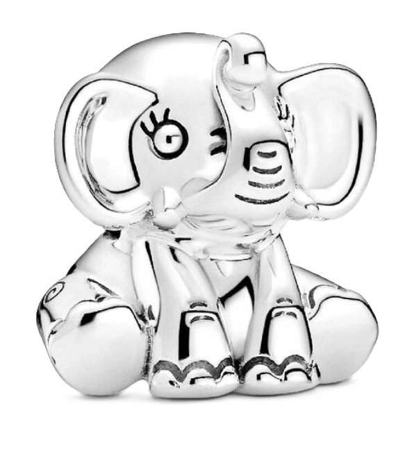 Přívěsek Pandora Slonice Ellie 799088C00 Stříbrný
